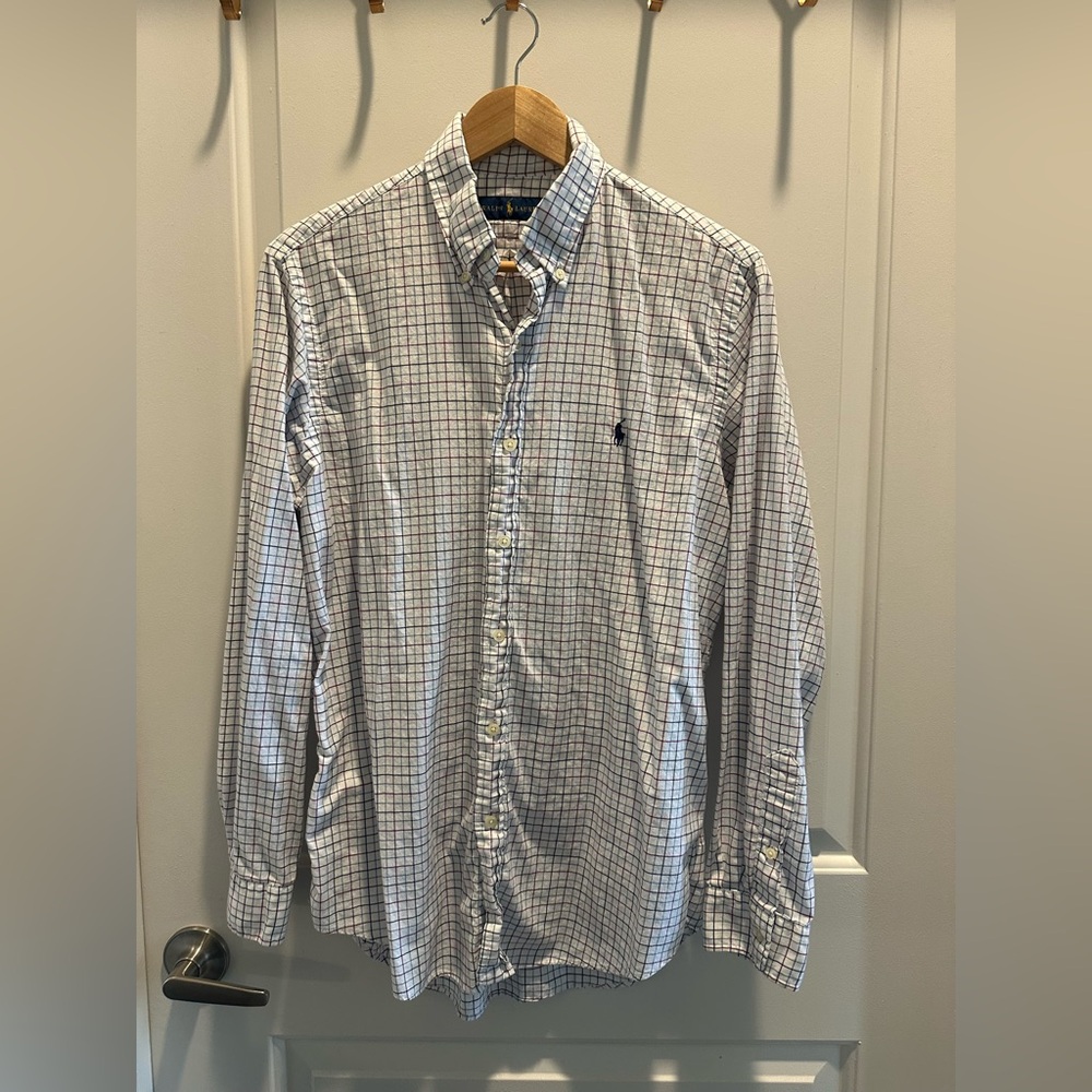 Men's Ralph Lauren button down, size M